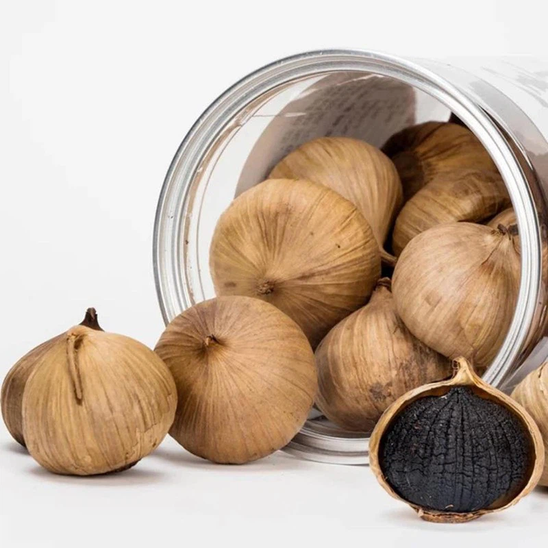 Fermented Organic Black Garlic Healthy Food Fermented Organic Black Garlic Healthy Food